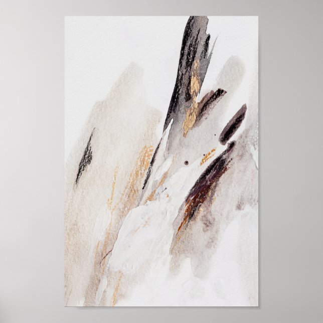 Poster Pintura Neutra Moderna de Nova Parede (Frente)