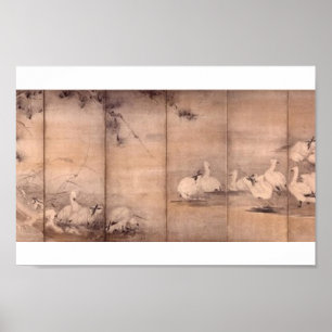 Poster Pintura por Miyamoto Musashi, C. 1600's