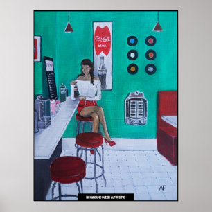 Poster Pintura Runaround Sue por Alfred Fox