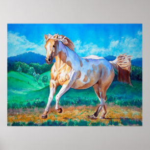 Póster Pintura Running