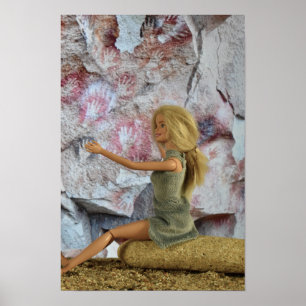 Poster Pintura Rupestre. cartaz