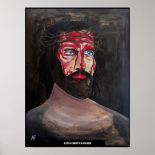 Poster Pintura Sangue de Cristo por Alfred Fox