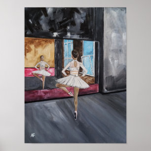 Poster Pintura Solitary Grace por Alfred Fox