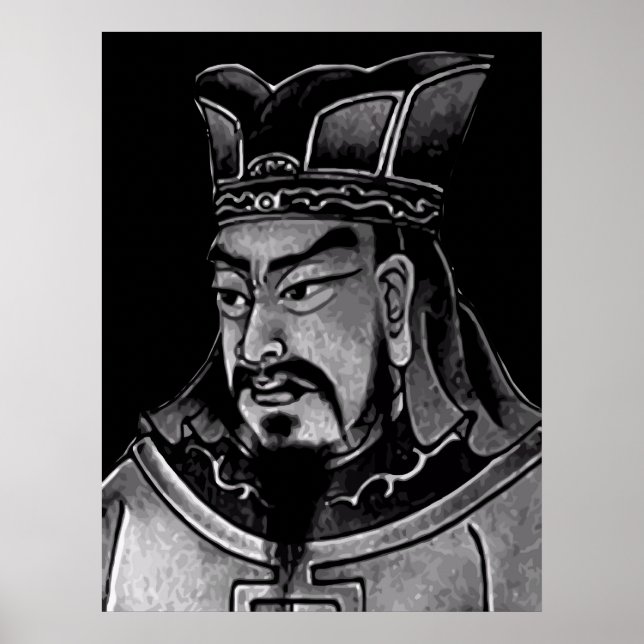 Póster Pintura Sun Tzu (Frente)