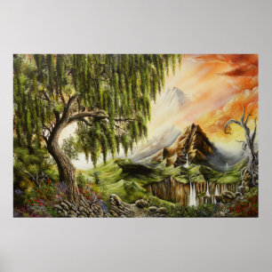 Póster Pinturas a óleo de Eden