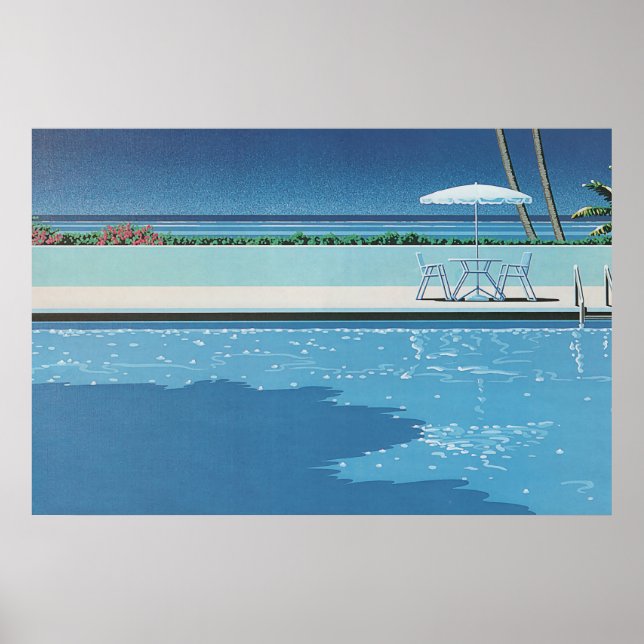 Poster pinturas de arte de hiroshi nagai (Frente)