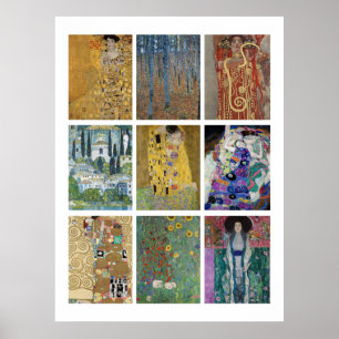 Poster Pinturas de Gustav Klimt