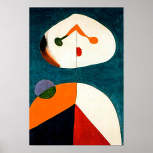 Poster pinturas de joan miro, abstrato art