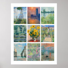 Poster Pinturas de Monet