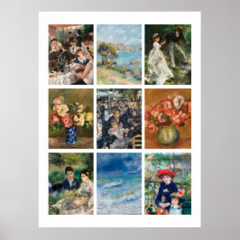 Poster Pinturas de Renoir
