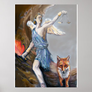 Poster "Pinturas em Aquarela Incríveis da Nemese