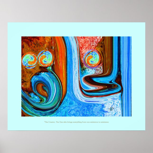 Póster Pinturas Modernas do Interior (Frente)