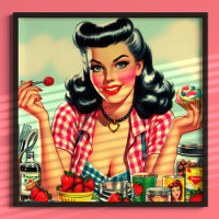 Pinup de doce bonito
