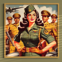 Pinup Militar Retroativo