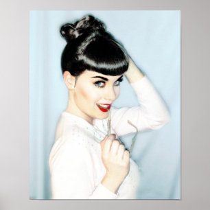 Poster Pinup pintado