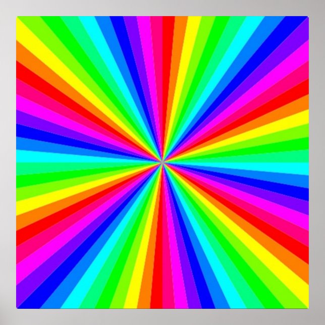 POSTER PINWHEEL RAINBOW (Frente)