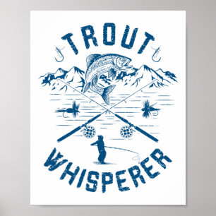Poster Piolho de Truta Engraçado Presente de Aniversário 