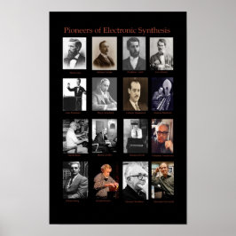 Póster Pioneiros de Música Eletrônica