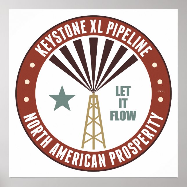 Póster Pipeline XL Keystone (Frente)