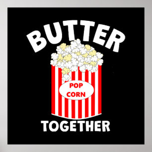 Poster Pipoca de Filme BUTTER Juntos