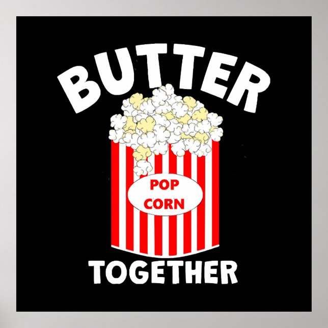Poster Pipoca de Filme BUTTER Juntos (Frente)