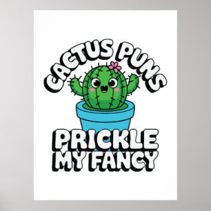 Poster Pique Minha Fantasia – Punção de Cactus Fofo