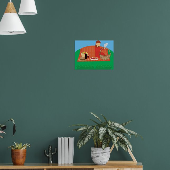 Poster Piquenique ao Ar Livre (Sala de Estar 1)