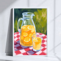 Piquenique de Limonada | Limões Frutas Pintadas