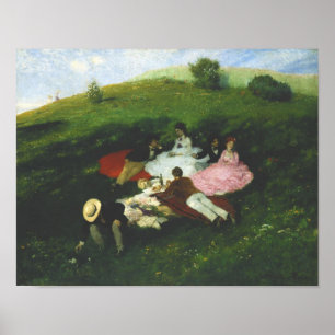 Póster Piquenique em maio