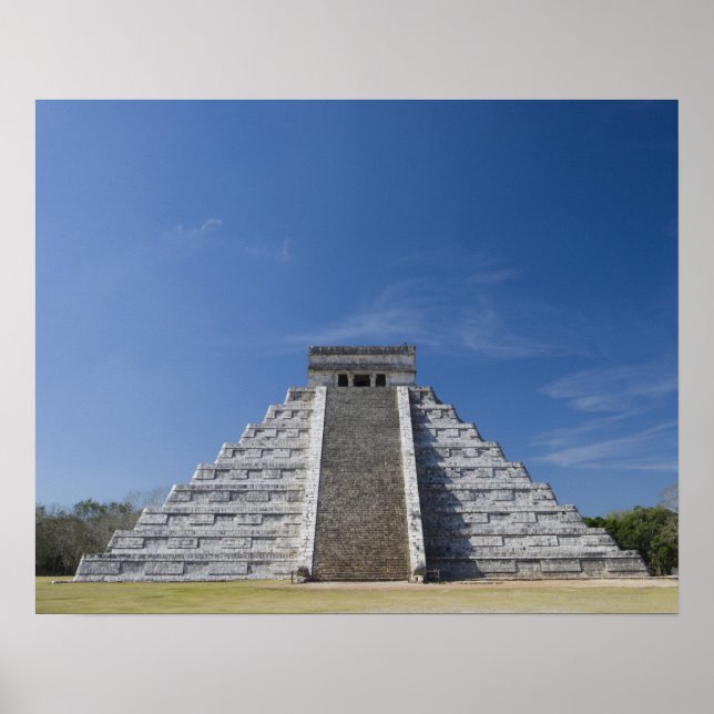 Póster Pirâmide Mayan, Manhã em março (Frente)