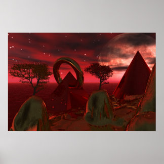 Póster Pirâmide Pierced