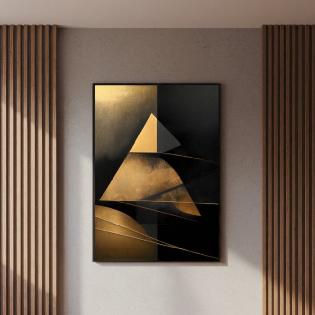 Poster Pirâmide Retro do Tempo (Criador carregado)