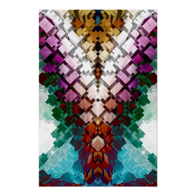 Póster Pirâmide V-Stack (Frente)