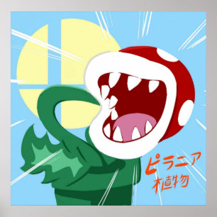 Poster Piranha Plant in Smash