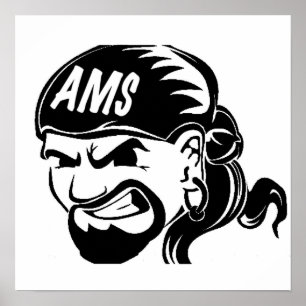 Póster Pirata AMS