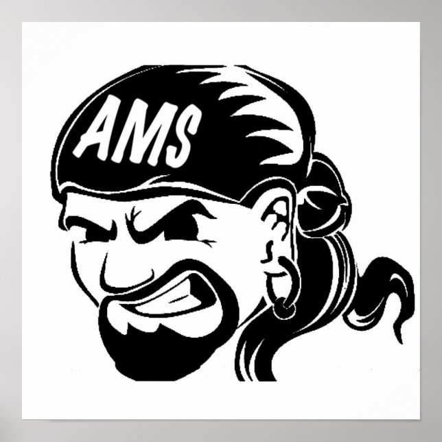 Póster Pirata AMS (Frente)