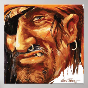 Póster Pirata desonesto