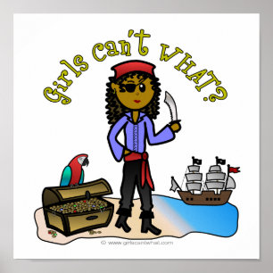 Póster Pirata Escura