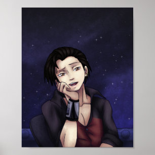 Poster Pirata Espacial Anime