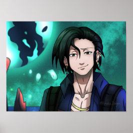 Poster Pirata Espacial Scifi