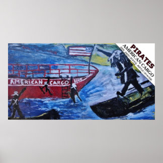 PÓSTER PIRATAS CARGA AMERICANA