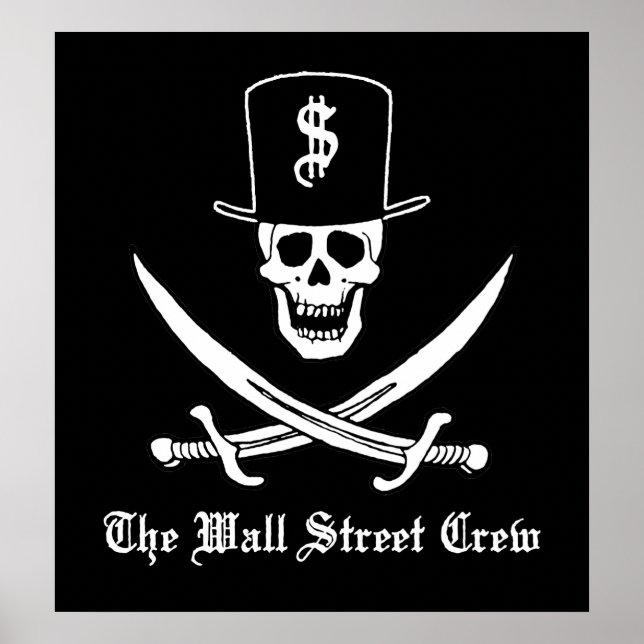 Póster Piratas da Wall Street (Frente)