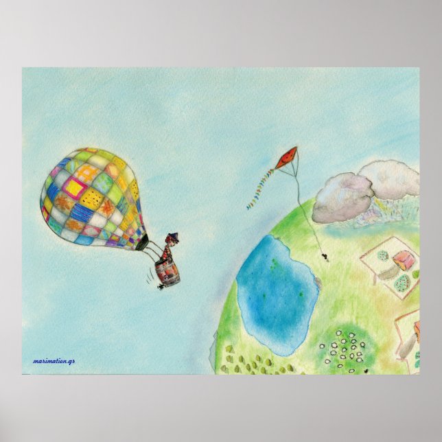 Poster Pirate Boy Viagem pela Terra (Frente)