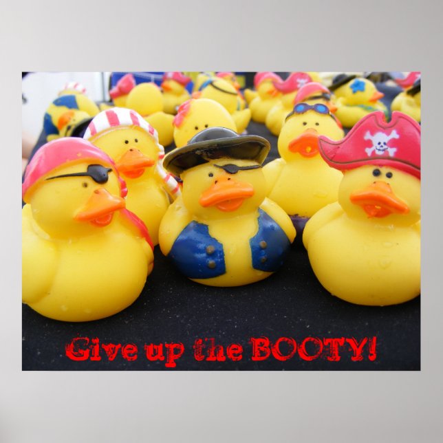 Poster Pirate Duckies (Frente)