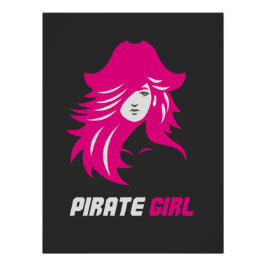 Póster Pirate Girl Baddie Aesthetic