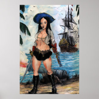 Poster Pirate Lady