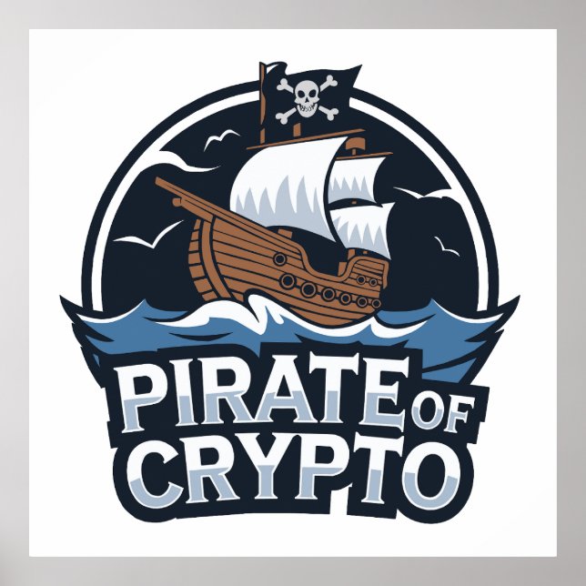 Poster Pirate of Crypto (Frente)