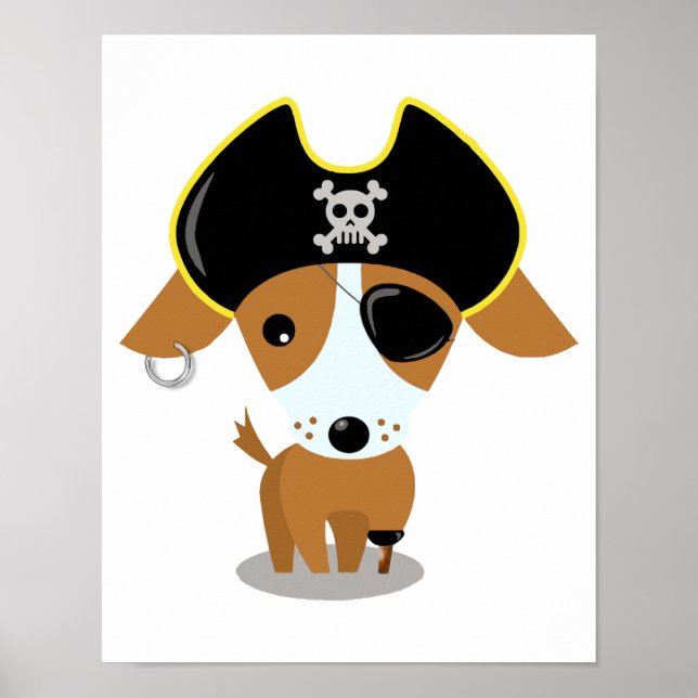 Póster Pirate Puppy (Frente)