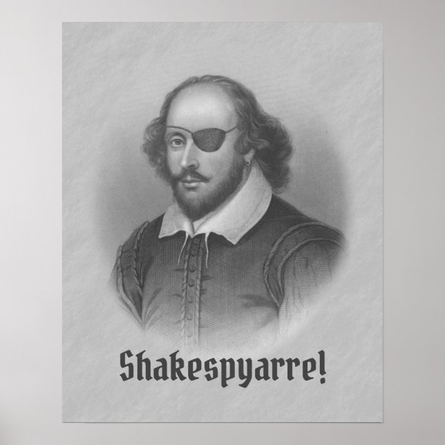 Poster Pirate Shakespeare (Frente)
