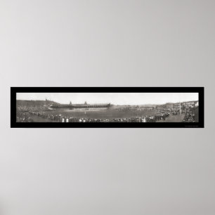 Póster Pirates Giants Baseball Foto 1905